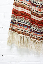 Cabin Collage Poncho