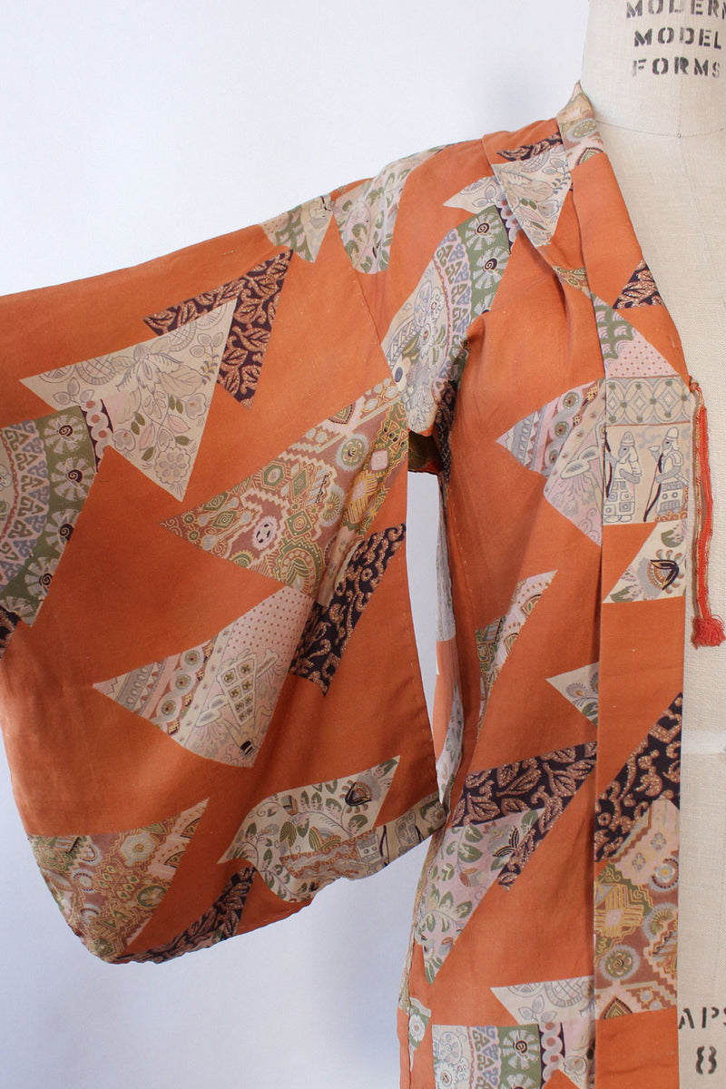 Peachy Tie Dye Haori XS/S