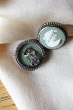 Wedgewood Cameo Clip-ons