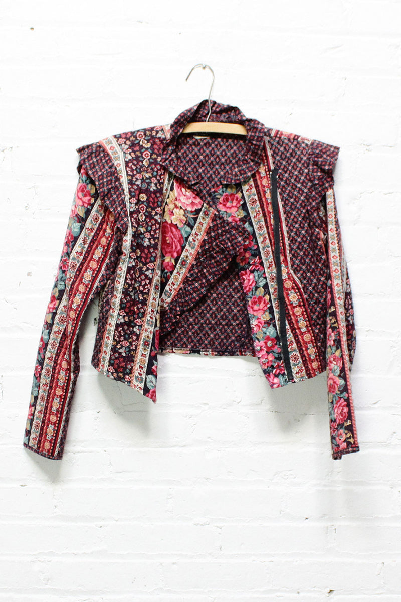 Sauci Tapestry Cropped Jacket S