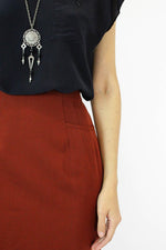 Iceberg Cabarnet Pencil Skirt S/M