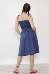 Ditsy Floral Flared Pocket Dress M