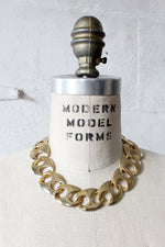 Golden Pig Nose Chain Necklace