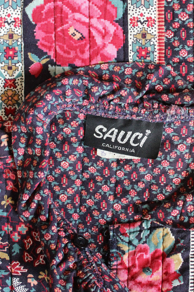Sauci Tapestry Cropped Jacket S