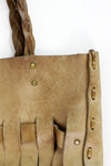 tan woven tote