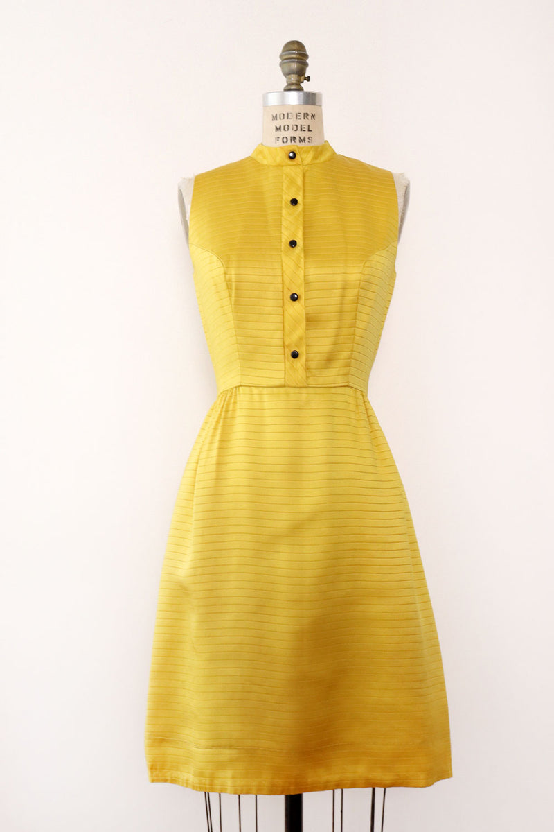 Lanz Daffodil Satin Dress S/M