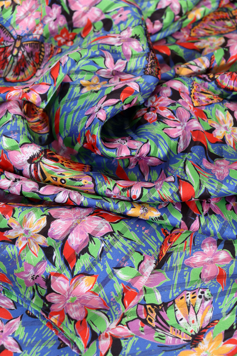 Diane Freis Butterfly Tassel Scarf