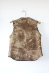 Fitted Faux Shearling Vest S