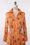 Birds & Baskets Caftan Dress M/L