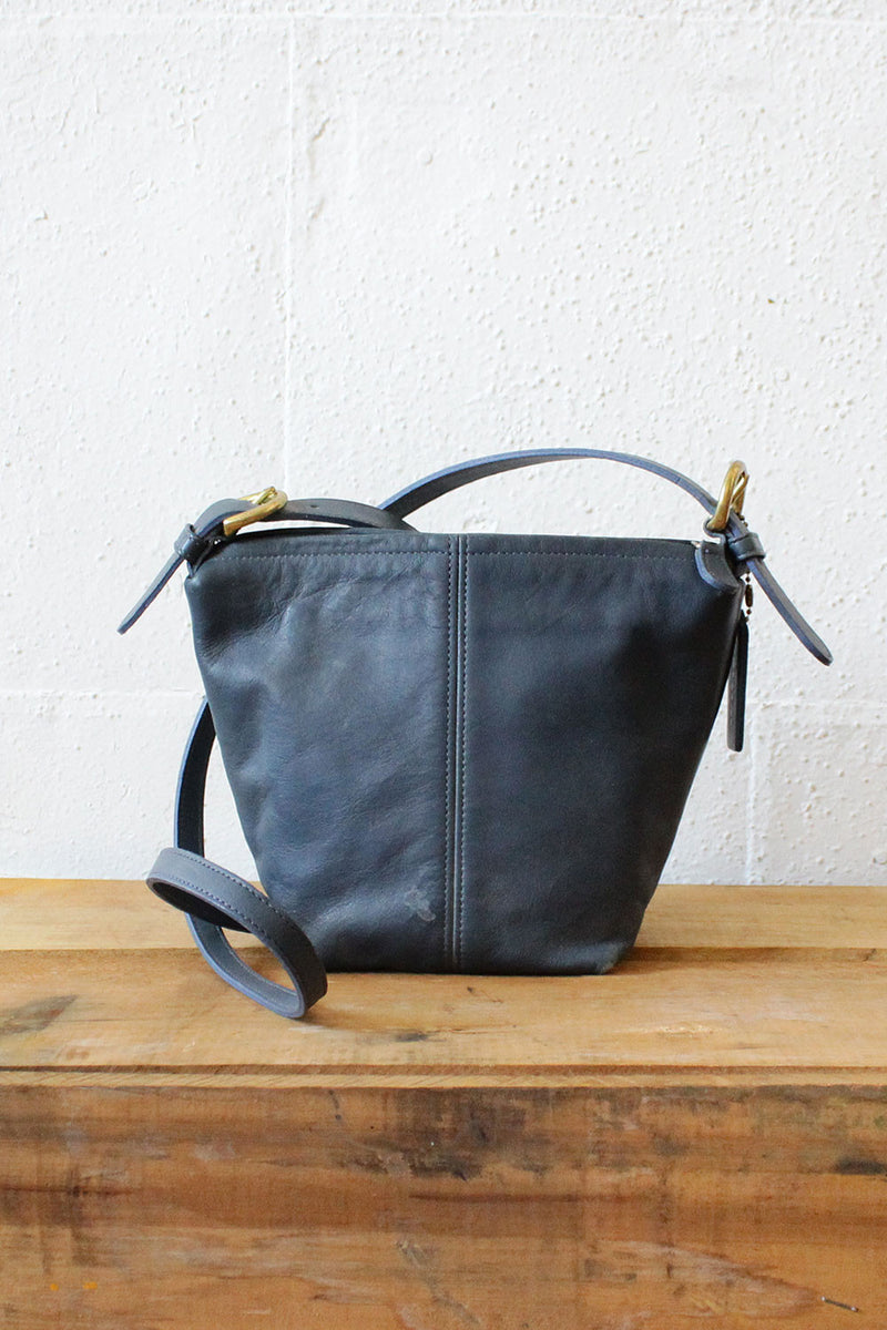 Stormy Blue Coach Crossbody Bag