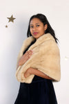 Jordan Marsh Mink Capelet XS-M