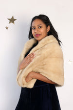 Jordan Marsh Mink Capelet XS-M