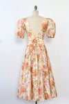 Laura Ashley Scalloped Bow Dress M