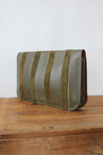 Olive Textural Clutch