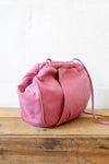 Bubblegum Pink Leather Bag