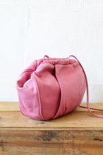 Bubblegum Pink Leather Bag