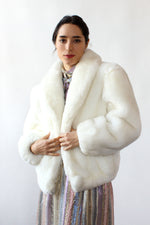 Snow White Chubby Faux Fur Coat S-L