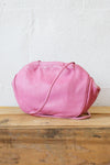 Bubblegum Pink Leather Bag