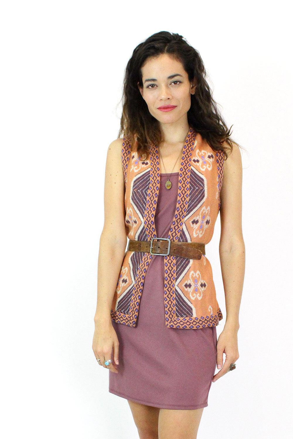 Folk Knitted Vest XS/S