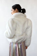 Snow White Chubby Faux Fur Coat S-L