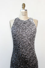 Illusion Sequin Gown M