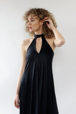 Sweeping Keyhole Maxi Dress S/M