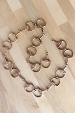 Horsebit Chain Belt