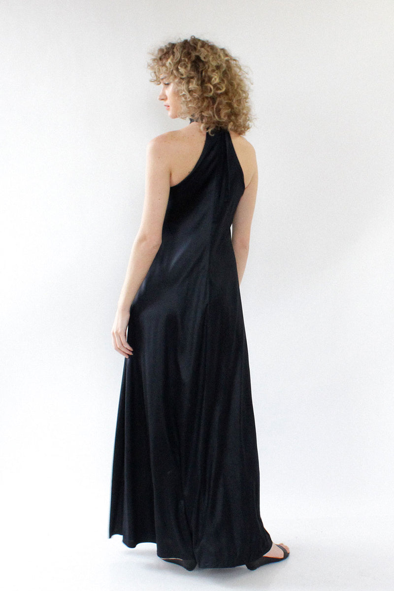 Sweeping Keyhole Maxi Dress S/M