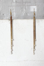 Golden Fringe Earrings