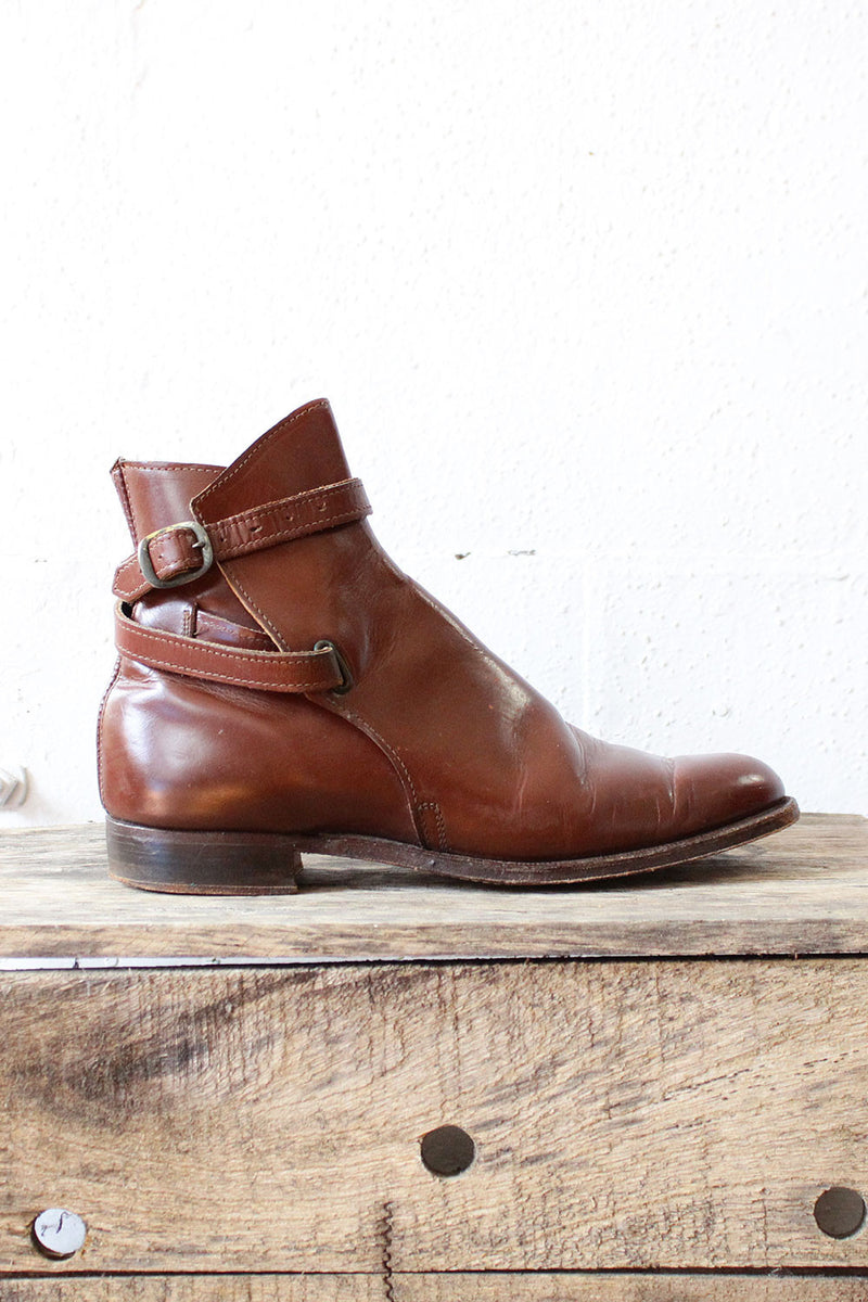 Beatle Buckle Booties 8 - 8.5