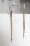 Golden Fringe Earrings