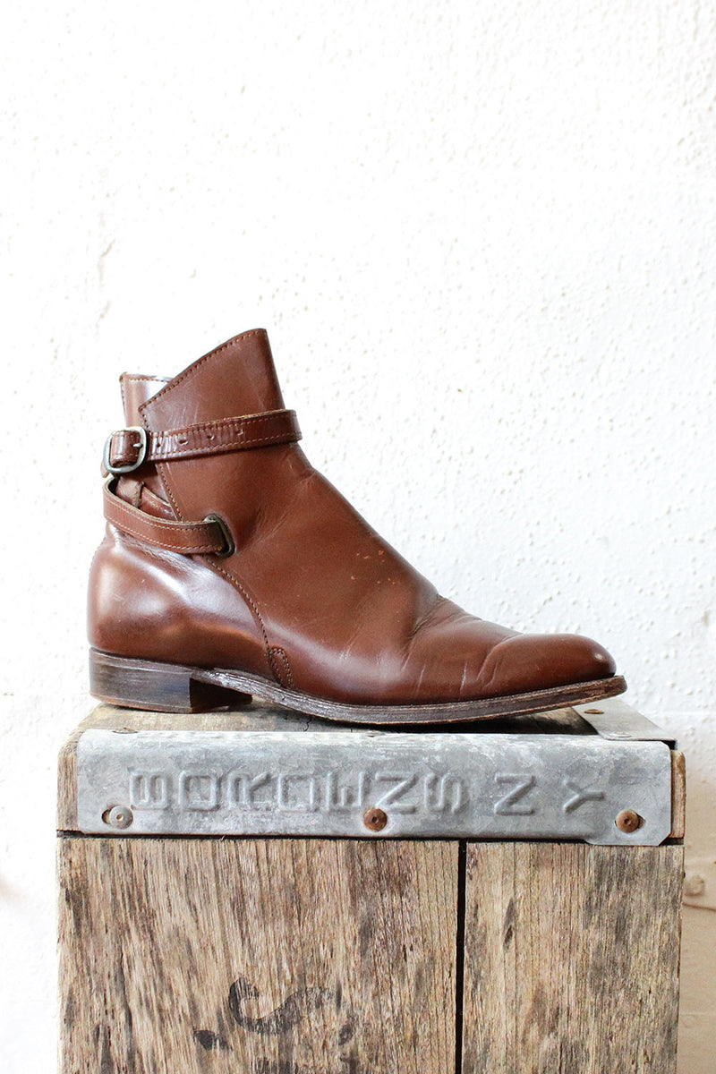 Beatle Buckle Booties 8 - 8.5