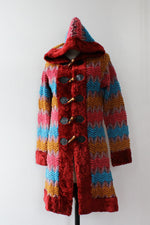Rainbow Chenille Hooded Jacket XS/S