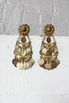 Grecian Coin Chandelier Earrings