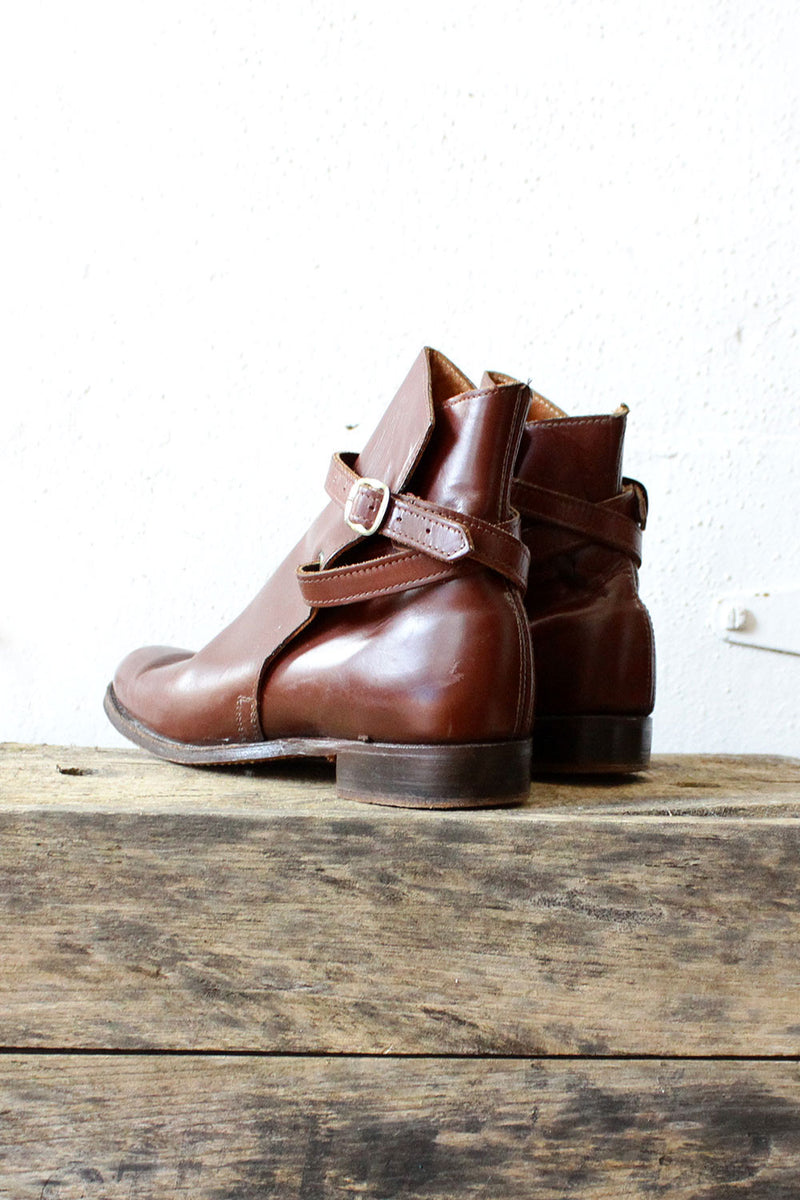 Beatle Buckle Booties 8 - 8.5