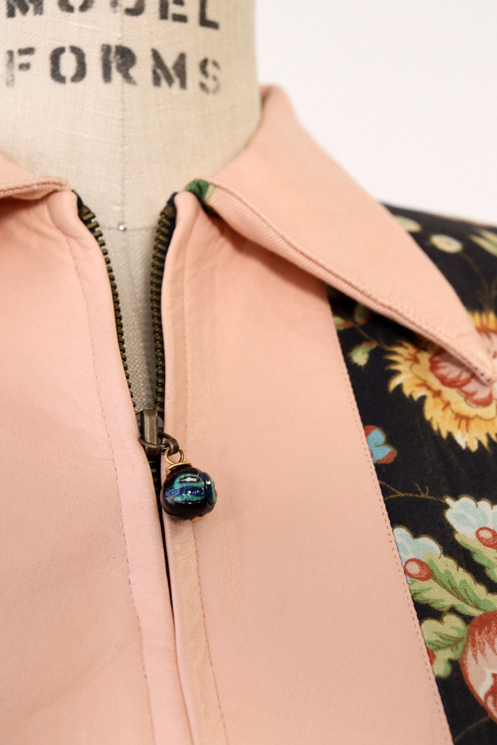 Mixed Print Botanical Jacket S-S/M