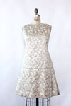 Metallic Brocade Bubble Dress S/M