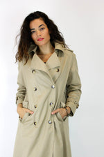 Saks Trench Coat M