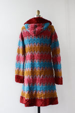 Rainbow Chenille Hooded Jacket XS/S