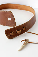 Vintage Banana Republic Horn Belt