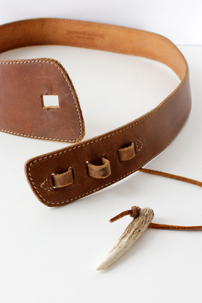Vintage Banana Republic Horn Belt