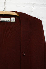 Wine Duster Cardigan M/L