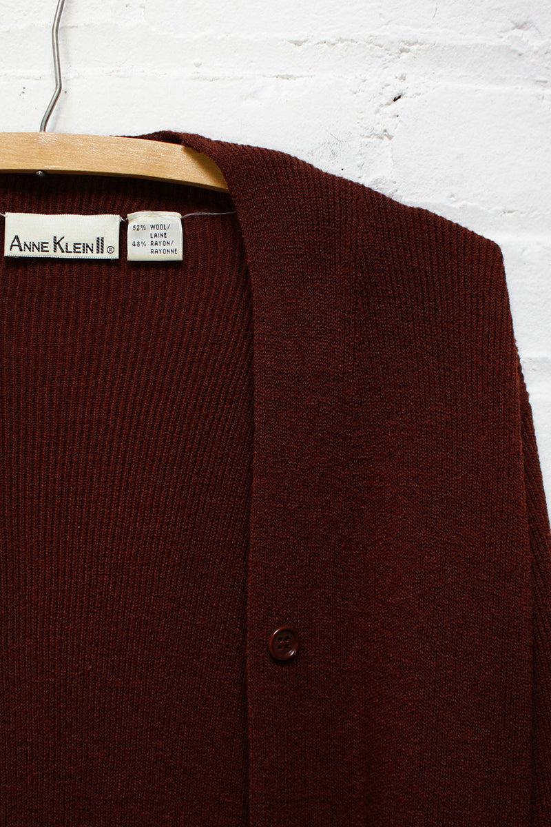 Wine Duster Cardigan M/L
