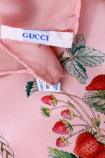 Gucci Silk Berries & Bugs Scarf
