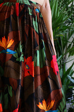 Silk Hibiscus Skirt S