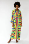 Odette Barsa Lion Stripe Caftan