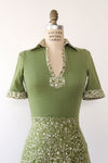 Maskit Grass Green Printed Set XS/S