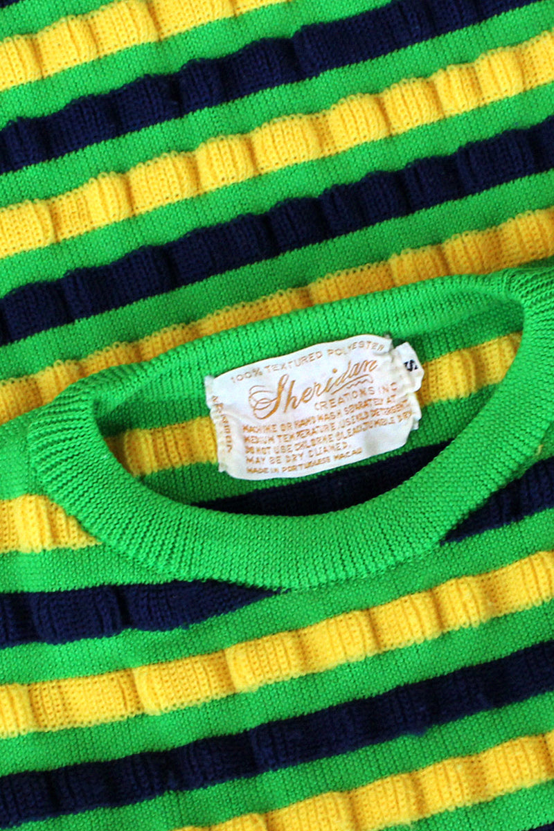 Lemon Lime Striped Tee XS/S