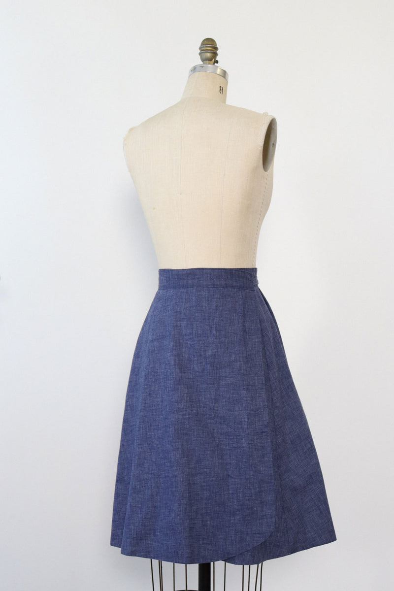 Reversible Frog Wrap Skirt M/L