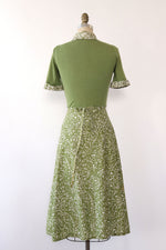 Maskit Grass Green Printed Set XS/S